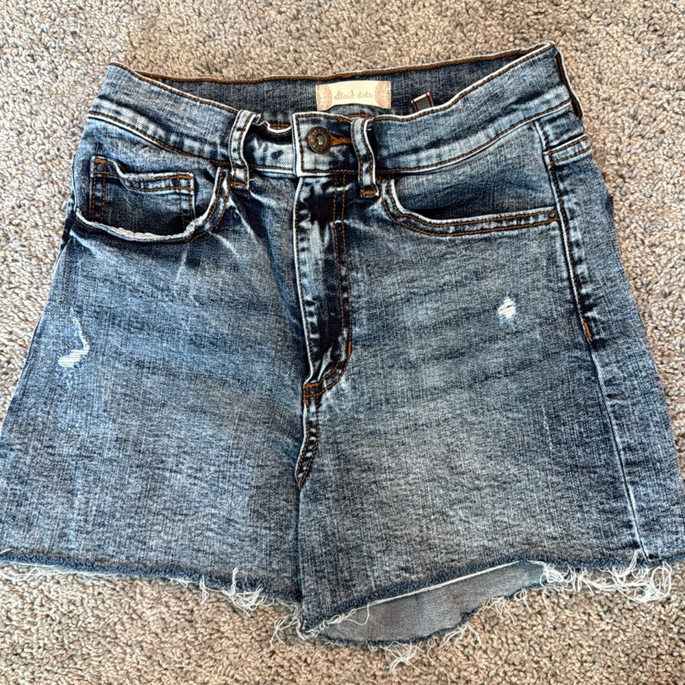 Jean shorts high waisted